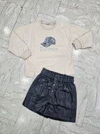 Completo Foreverbianco e nero prezzo €19,99 scontato €14,99 tg 6 anni 10 anni 12 anni