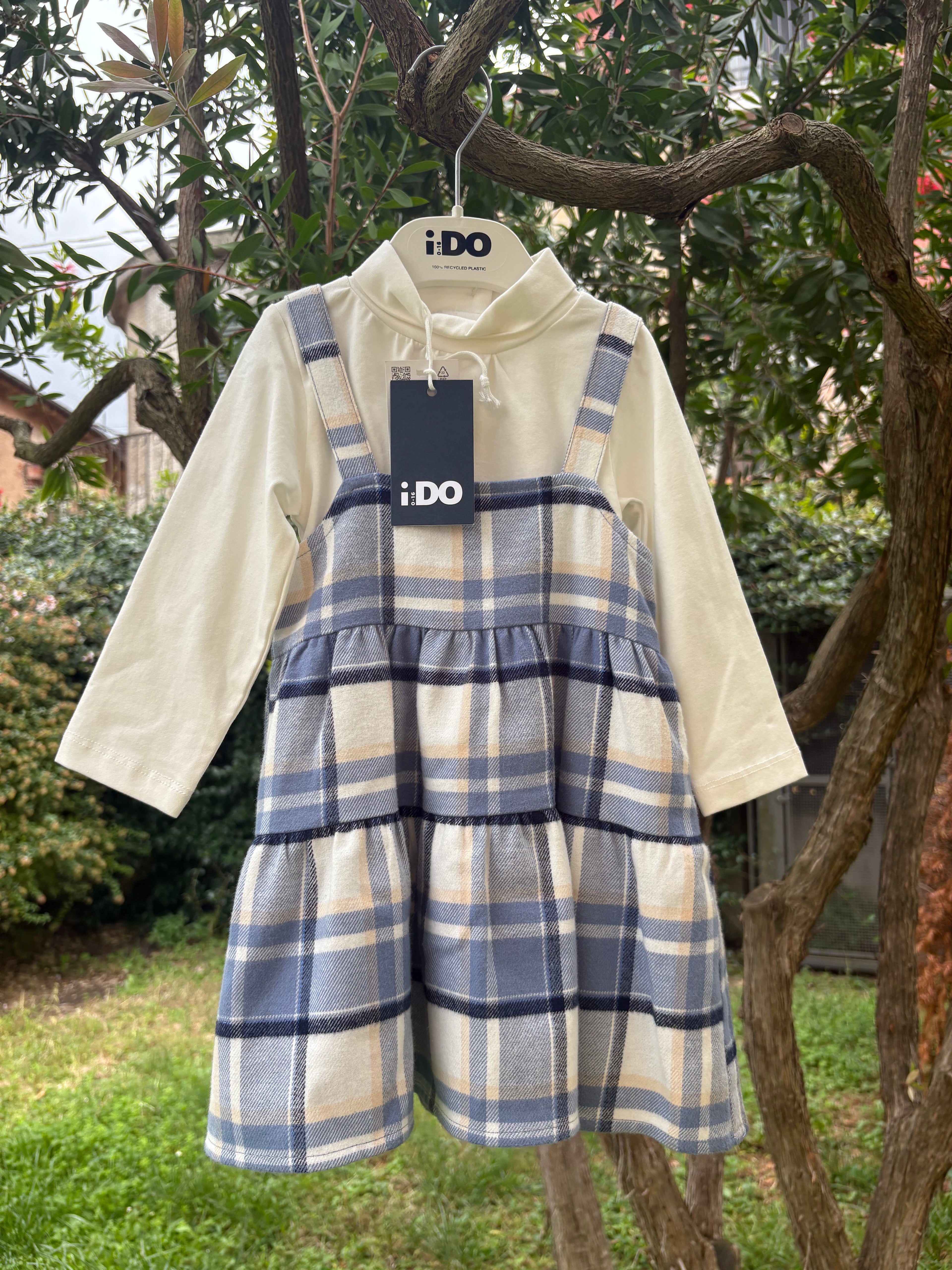 Salopette con lupetto