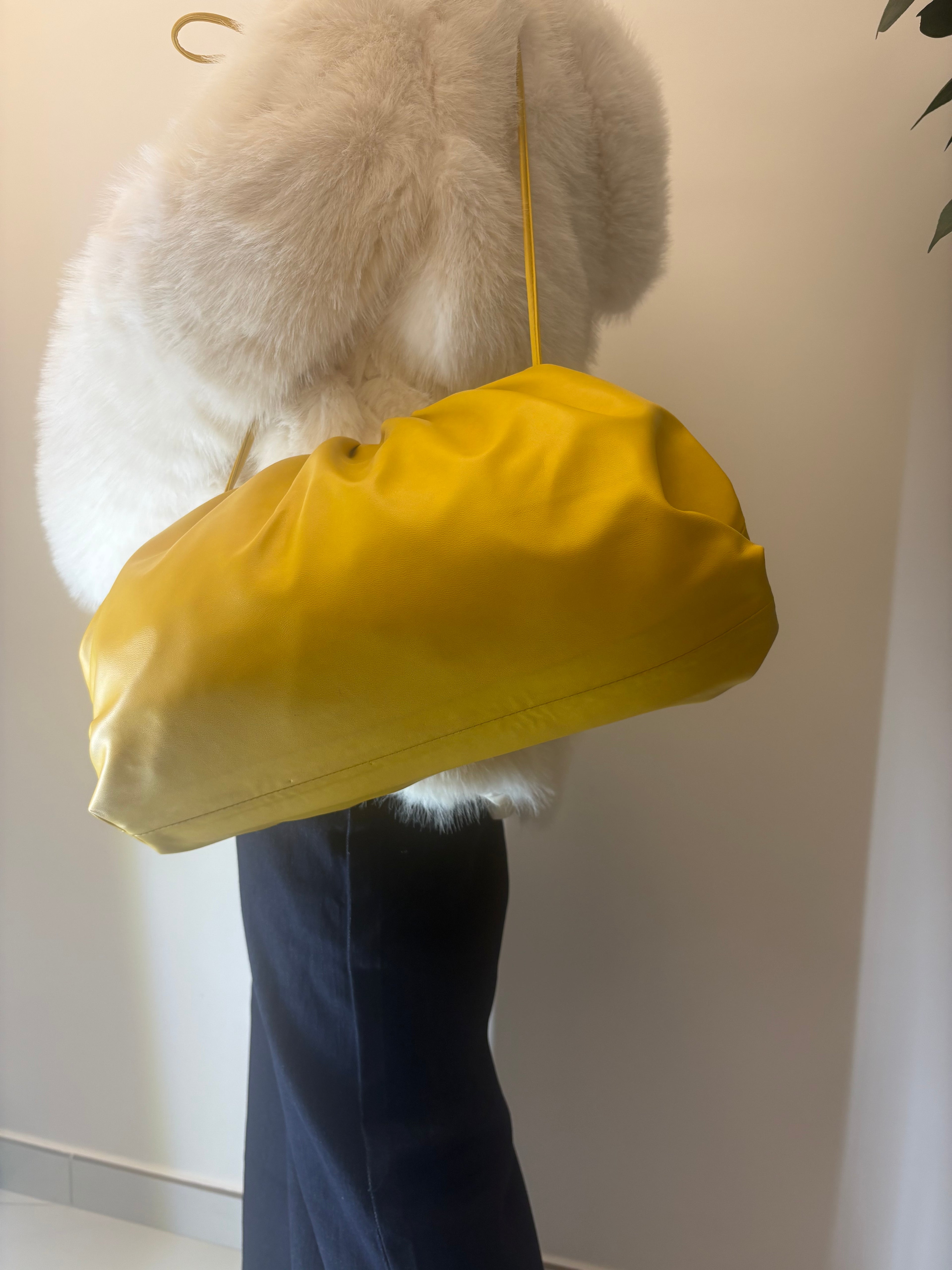 Borsa in ecopelle a tracolla e a mano