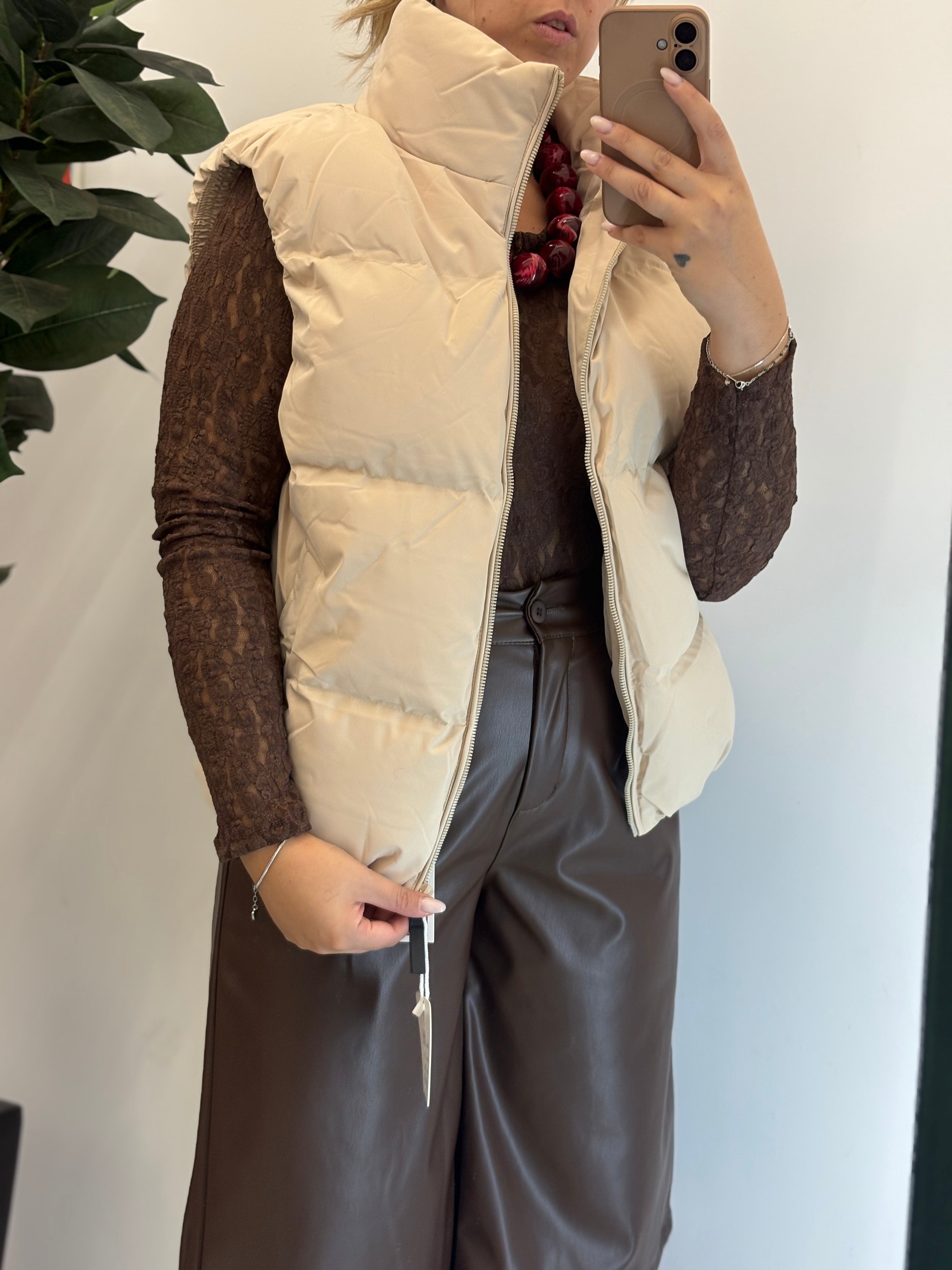 Smanicato in piumino