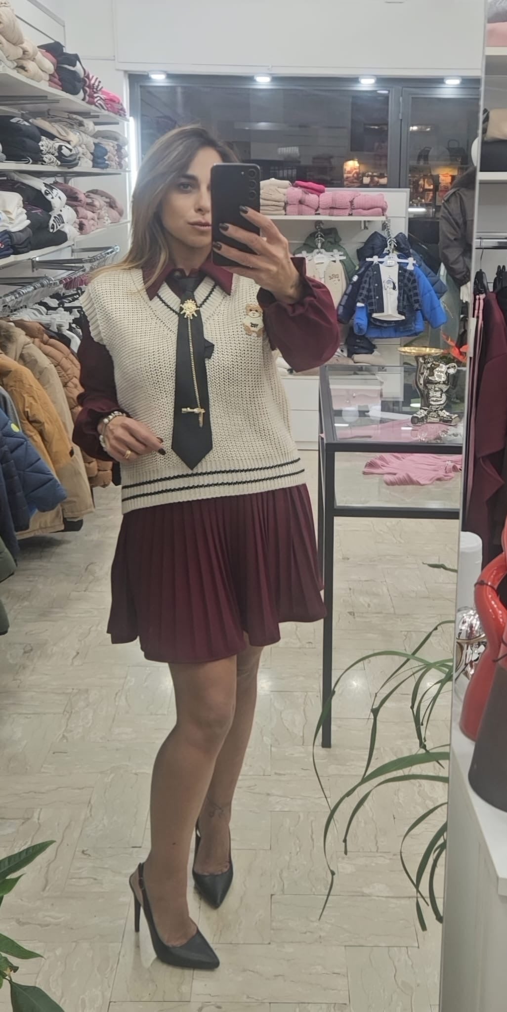 Vestitino con cravatta