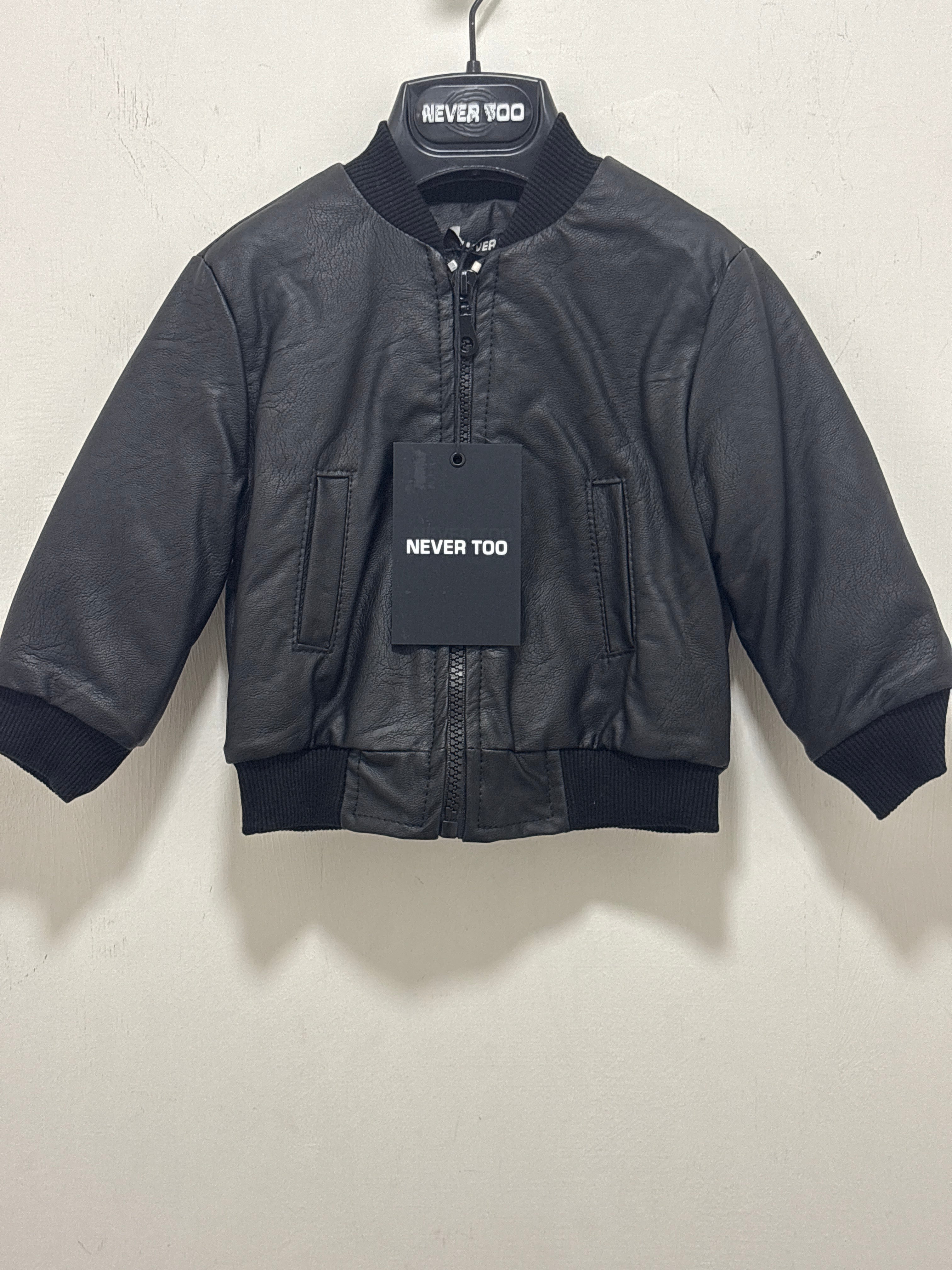 Giubbino in ecopelle Nevertoo