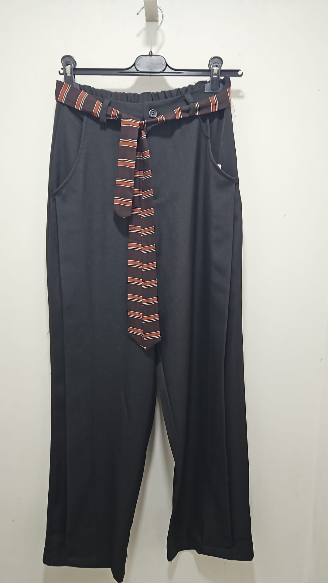 Pantalone cintura cravatta