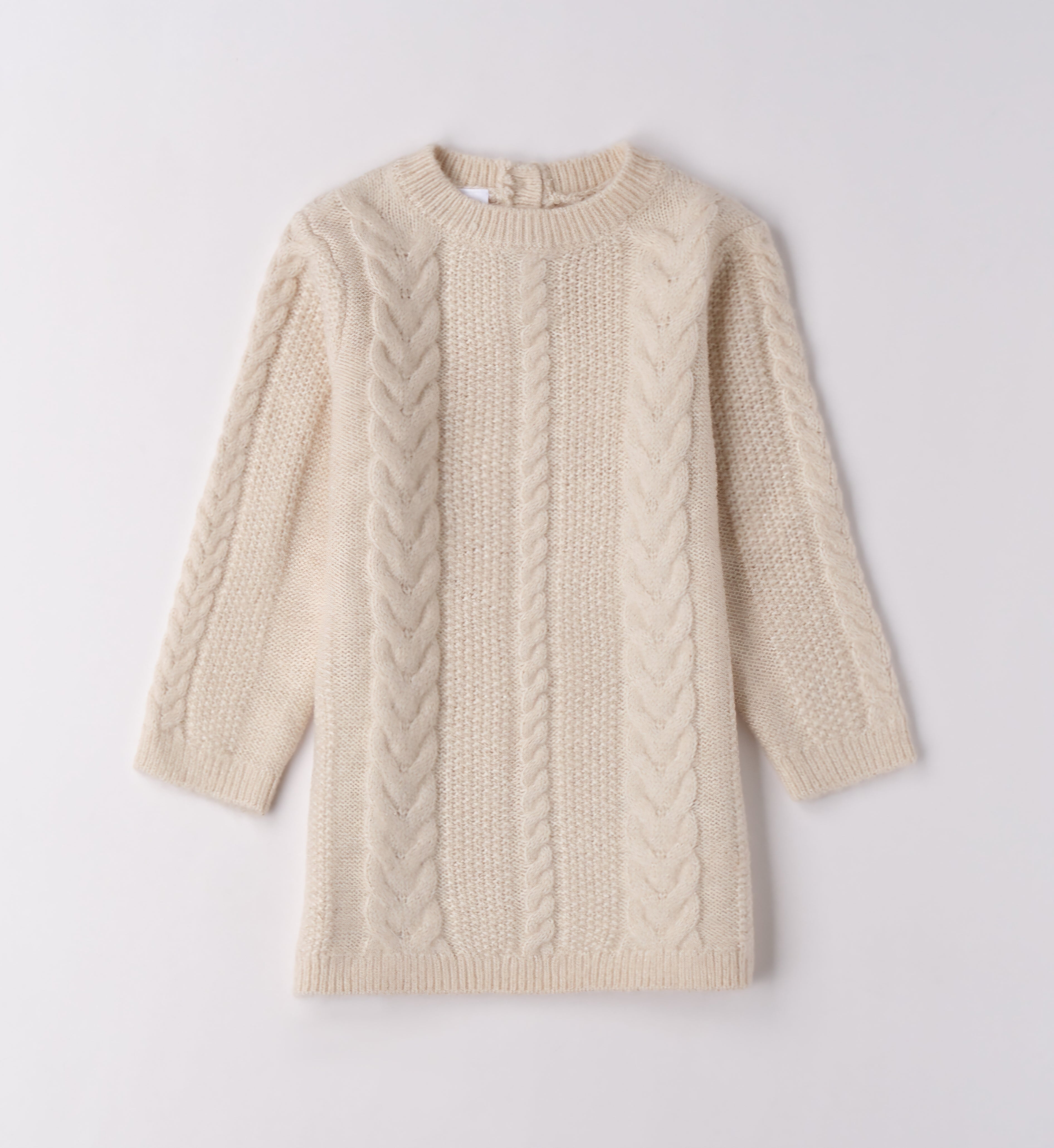 Vestito con trecce laminato ido