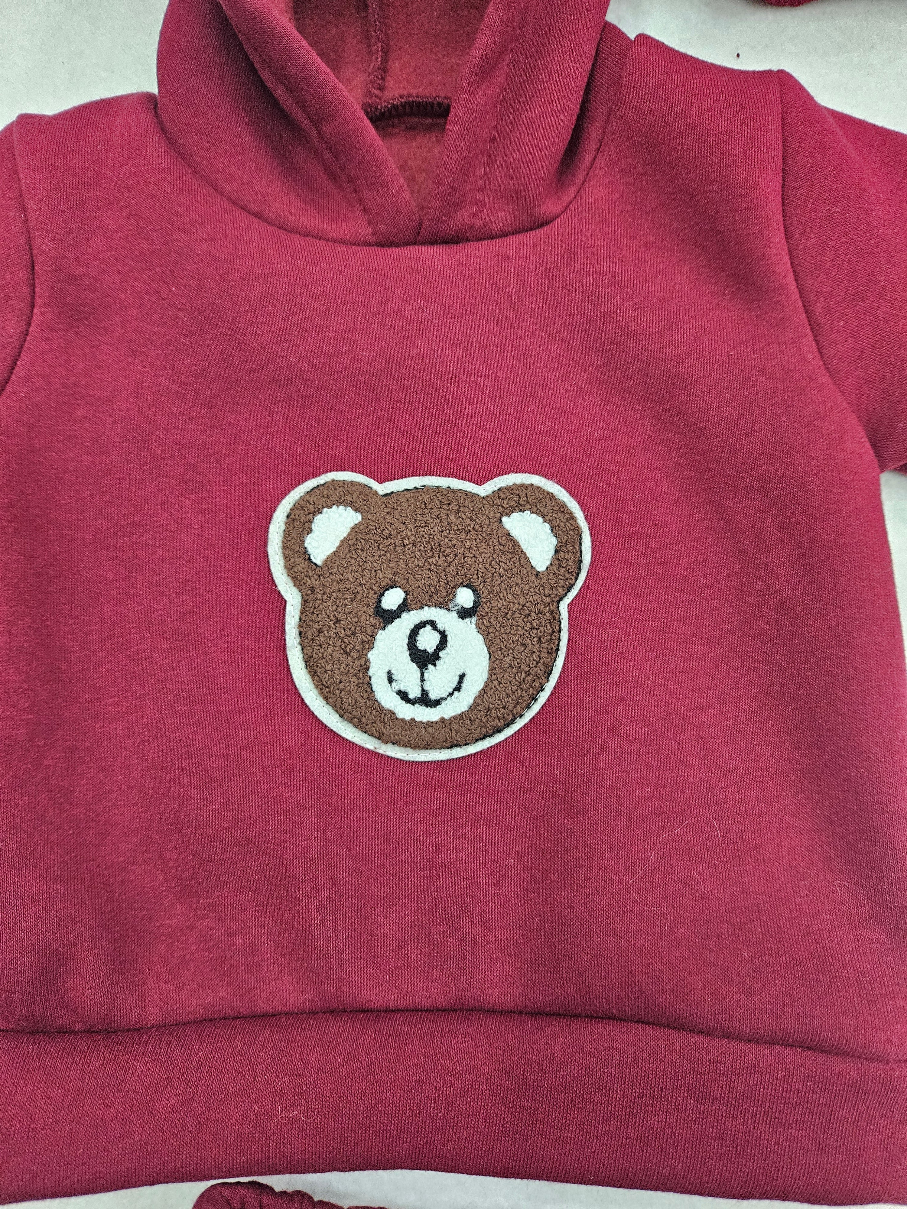 Tuta felpata orsetto