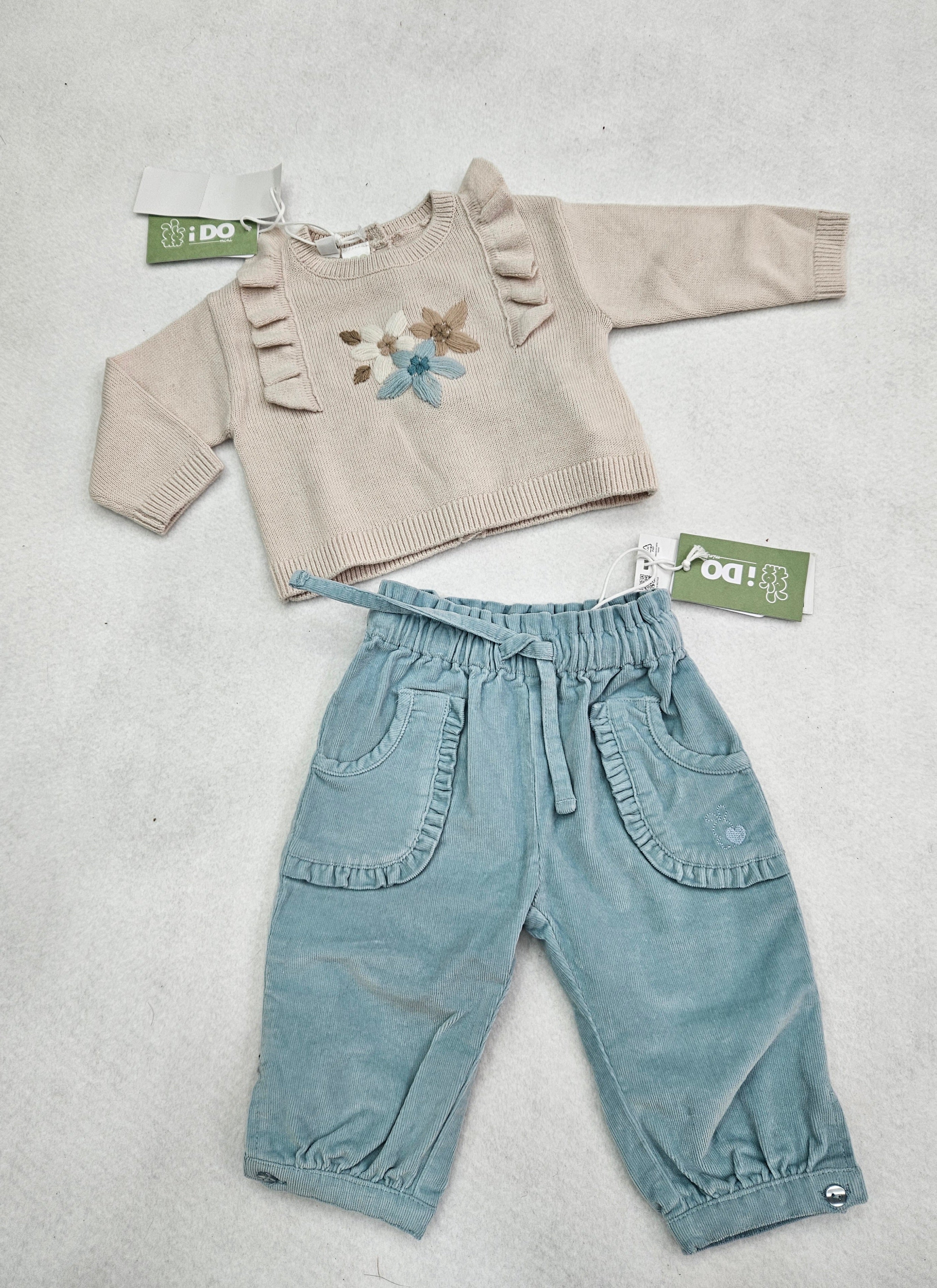 Pantalone a costine in velluto ido