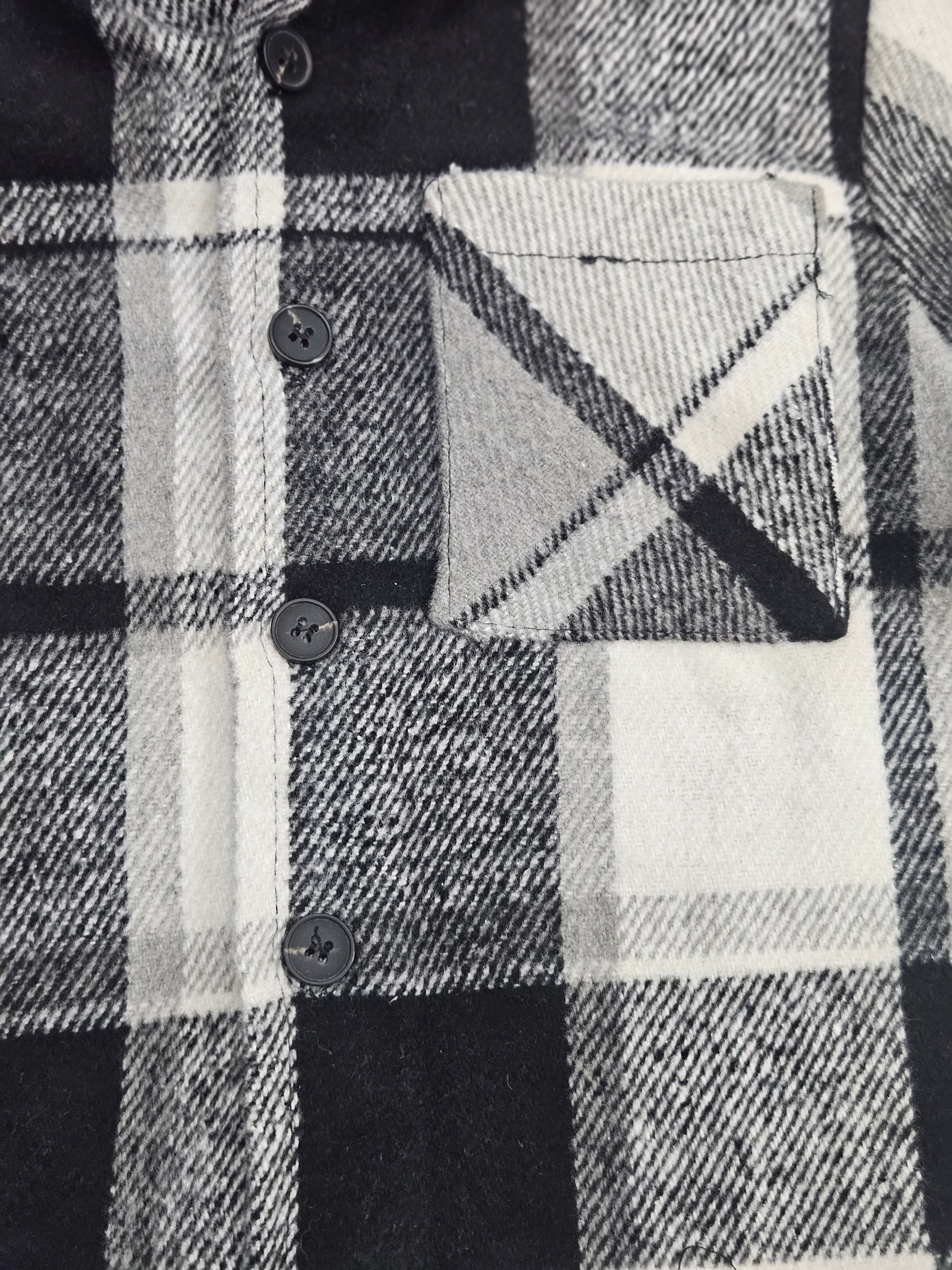 Camicia in flanella a quadroni