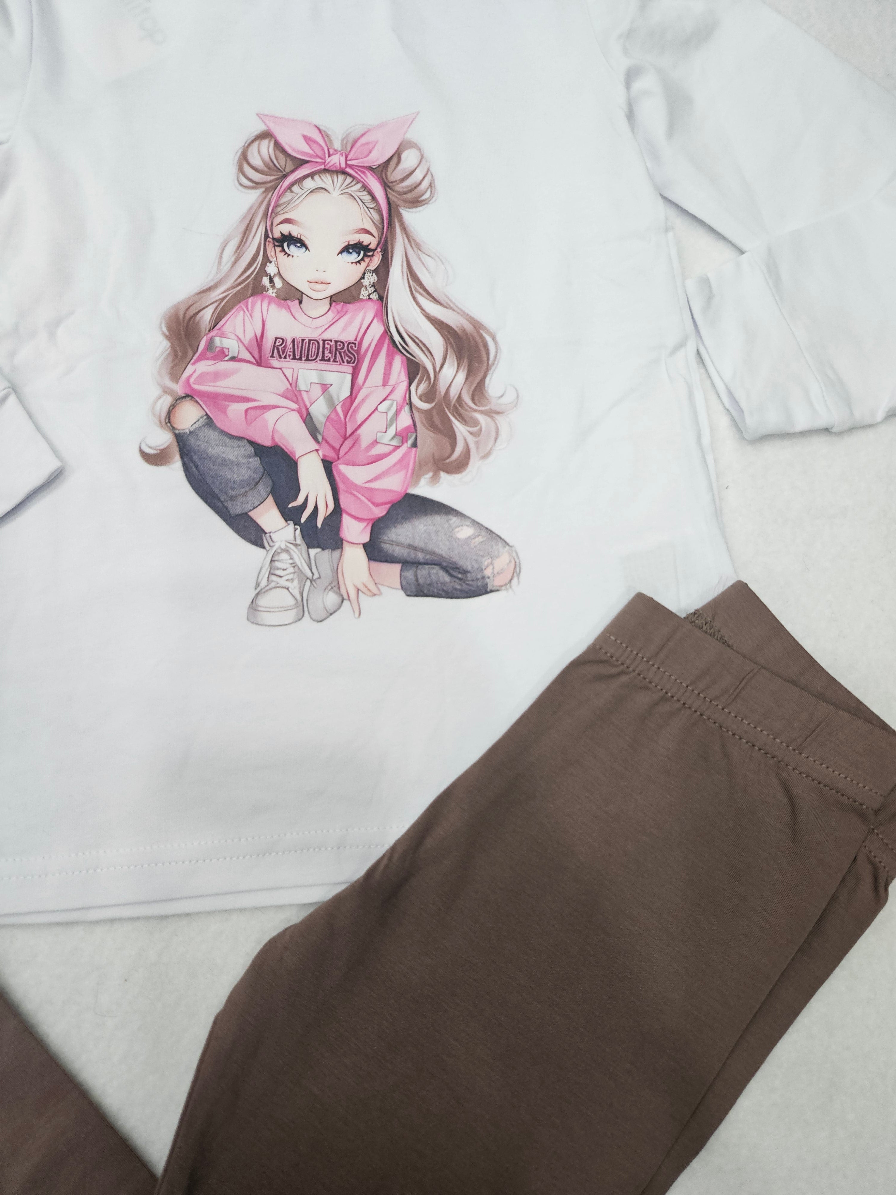Completo barbie in cotone leggero