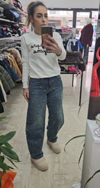 Jeans cuoricini