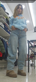 Jeans con brillantini