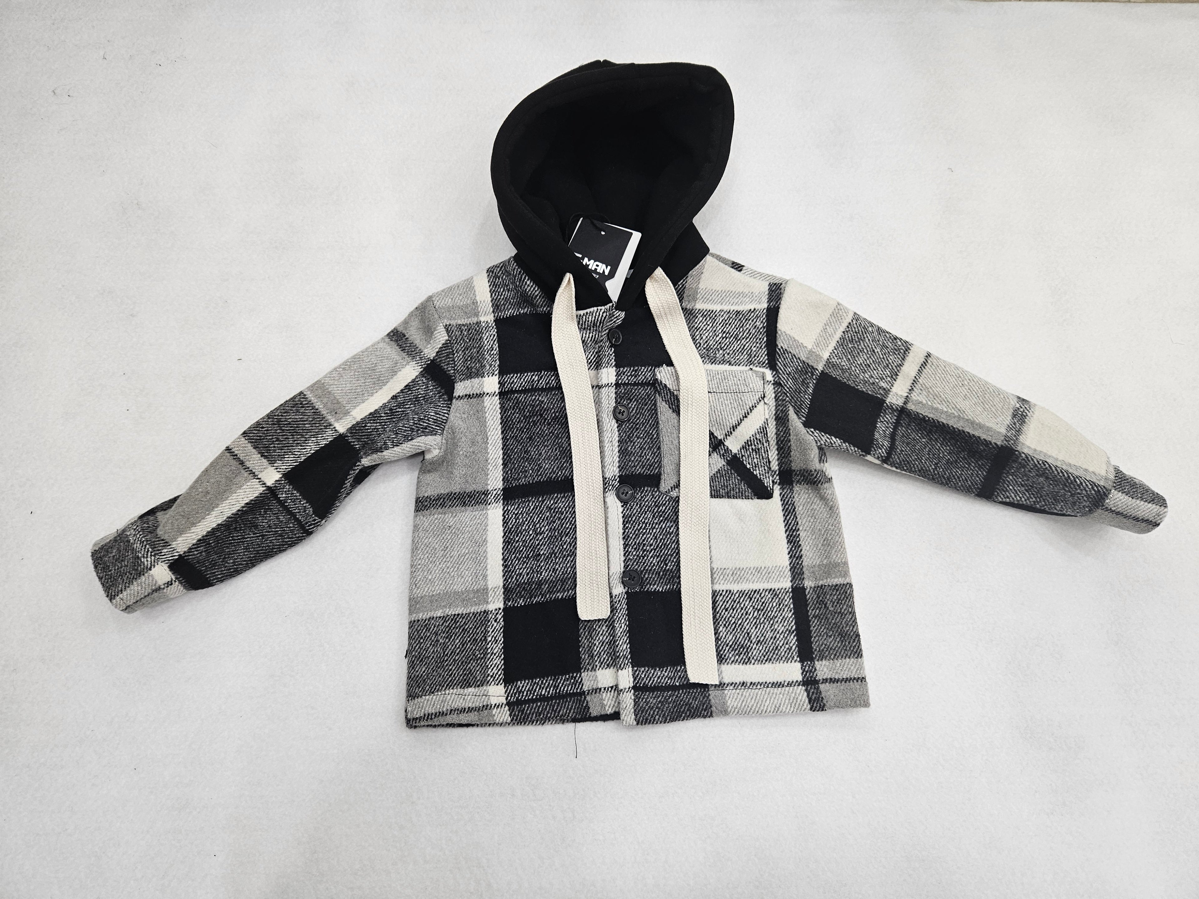 Camicia in flanella a quadroni