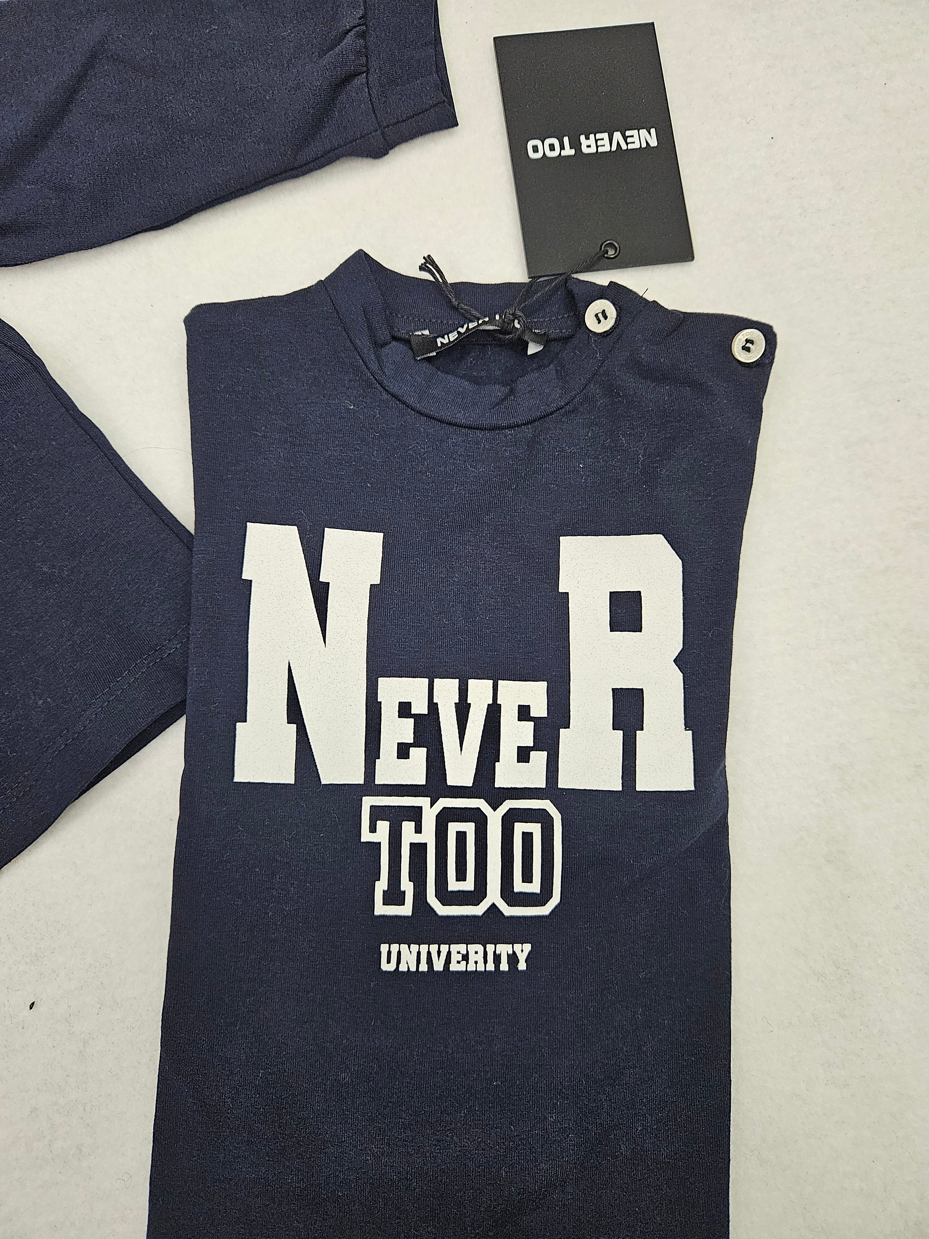 Tshirt in caldo cotone nevertoo