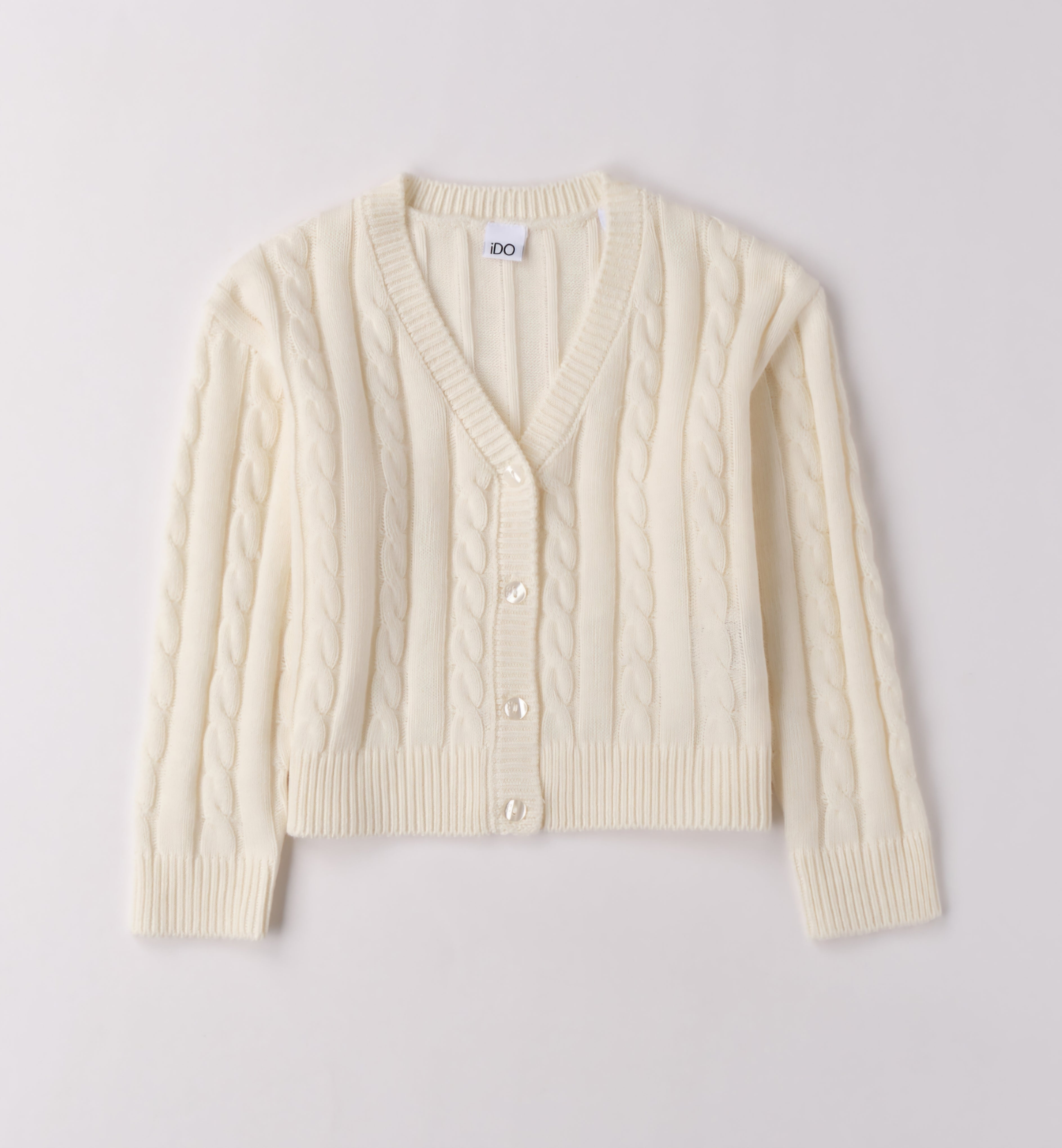 Cardigan in tricot
