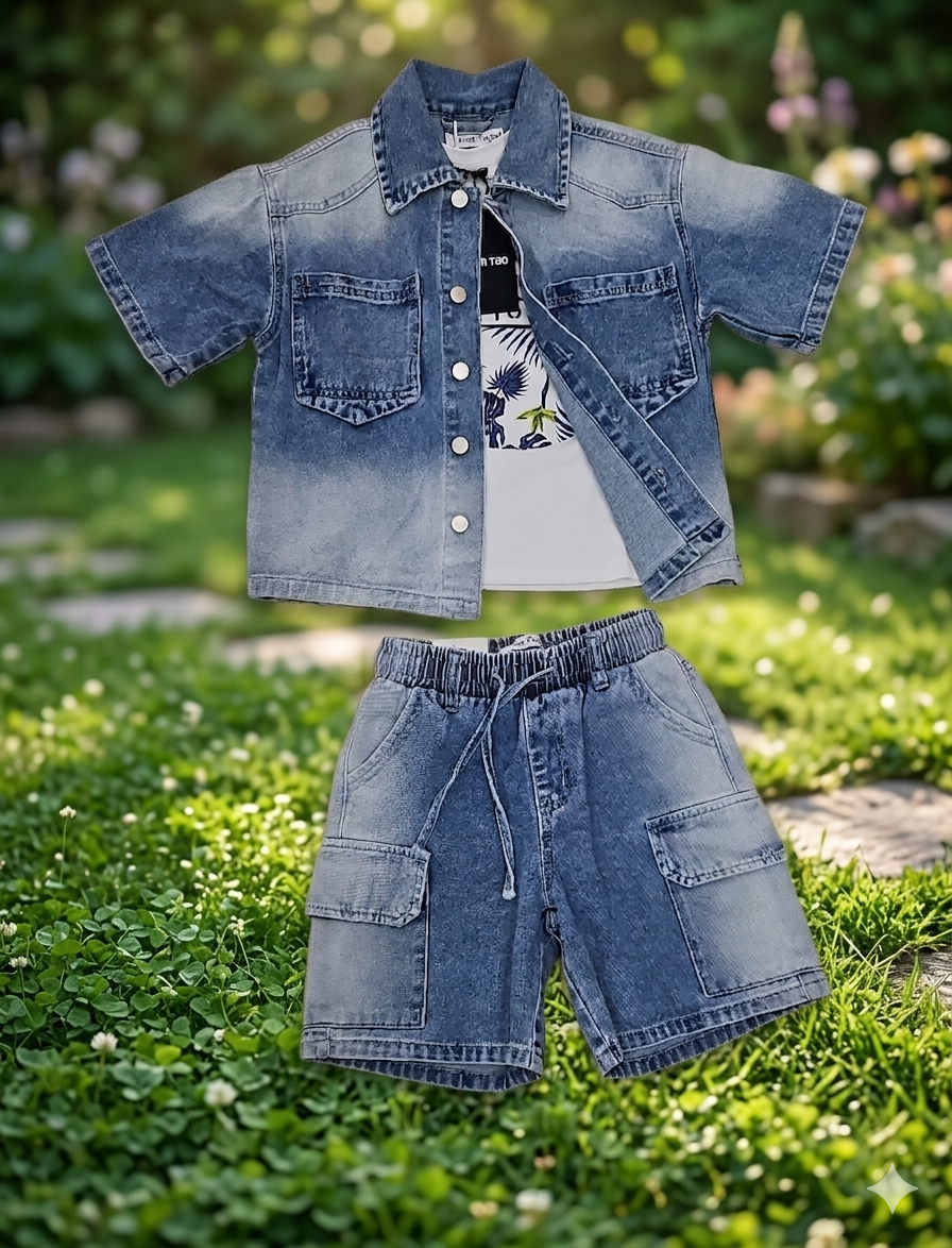 Completo shorts + giubbino