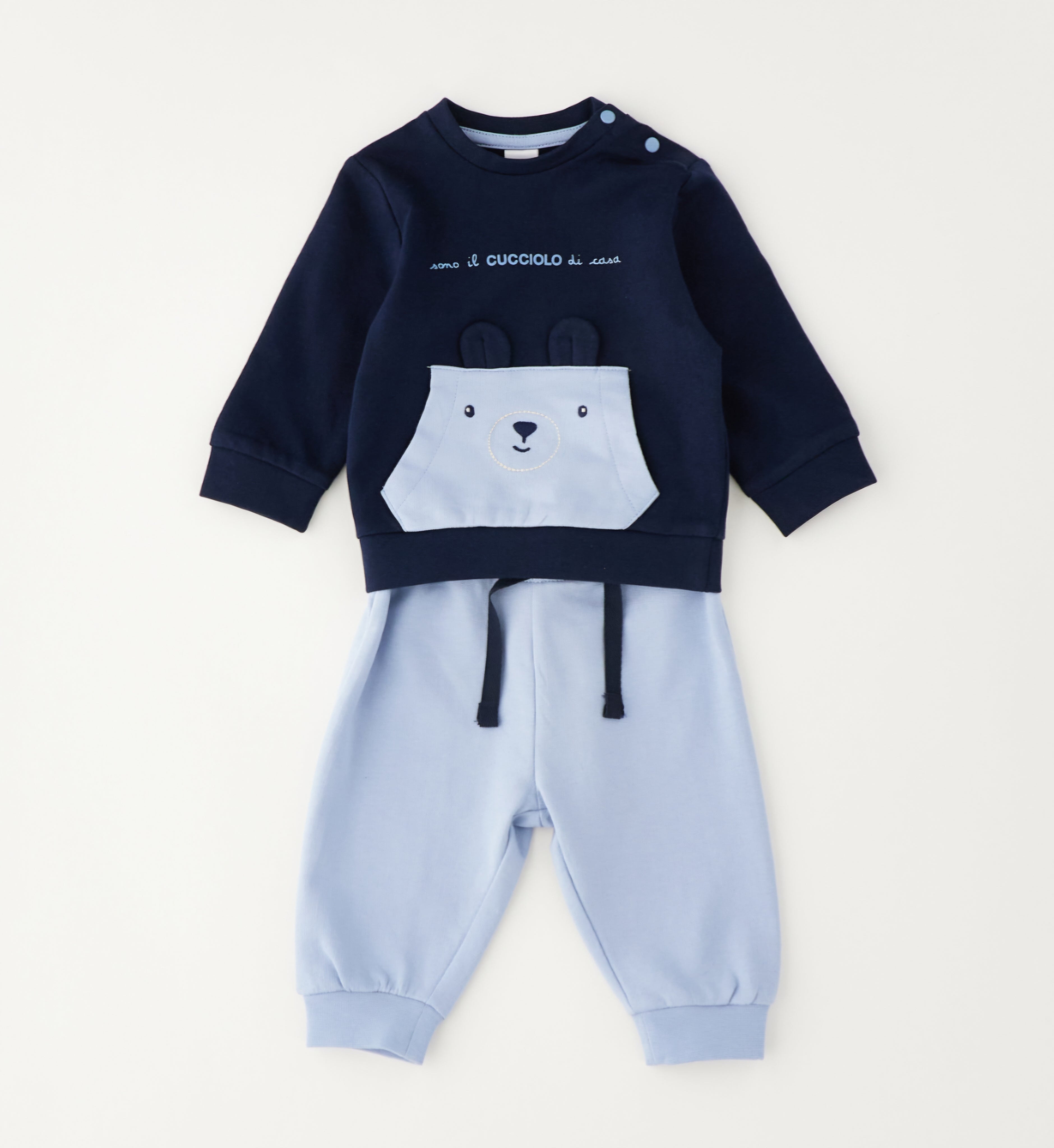 Tuta neonato in cotone