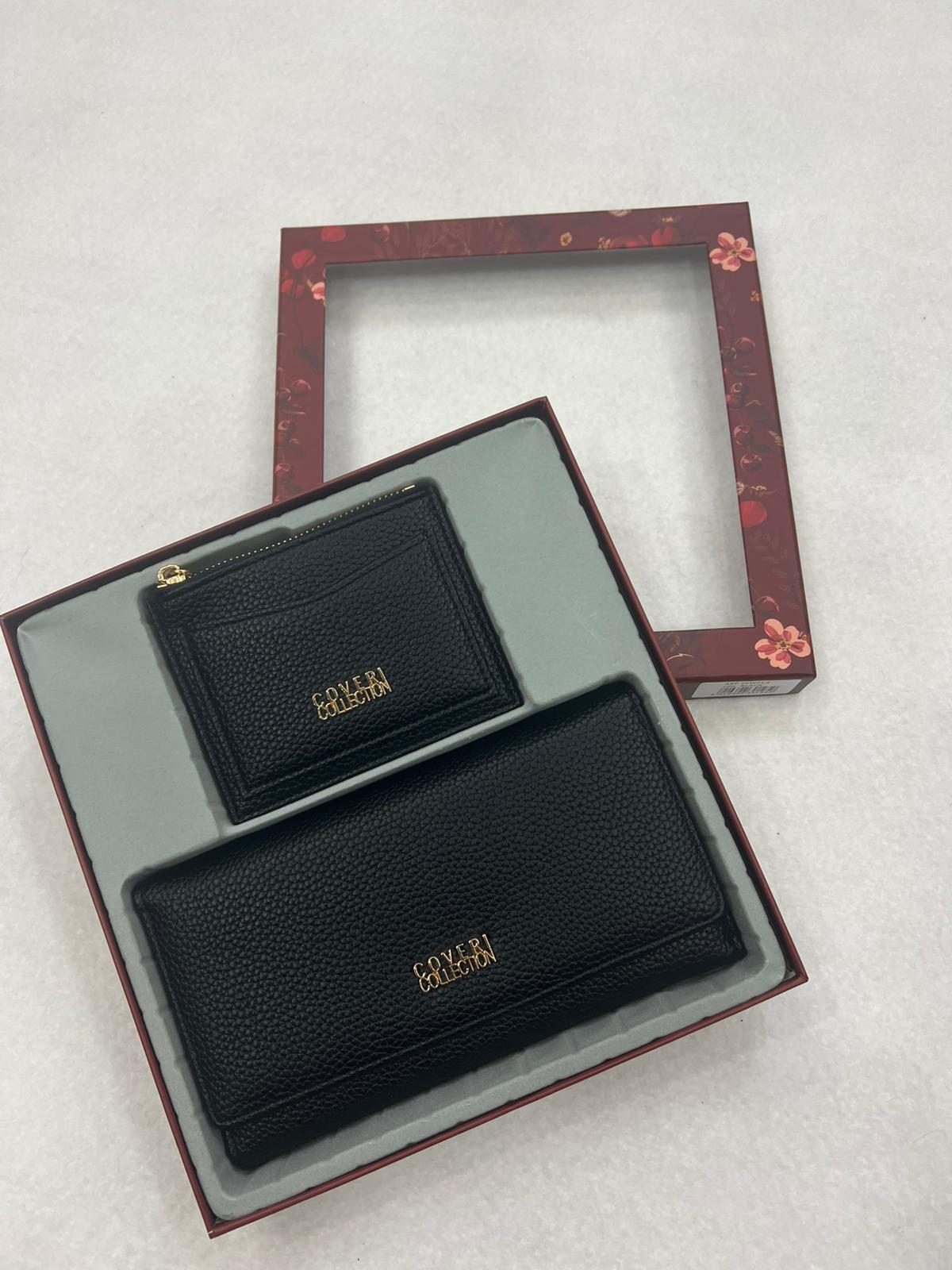 Set portafoglio+porta carte