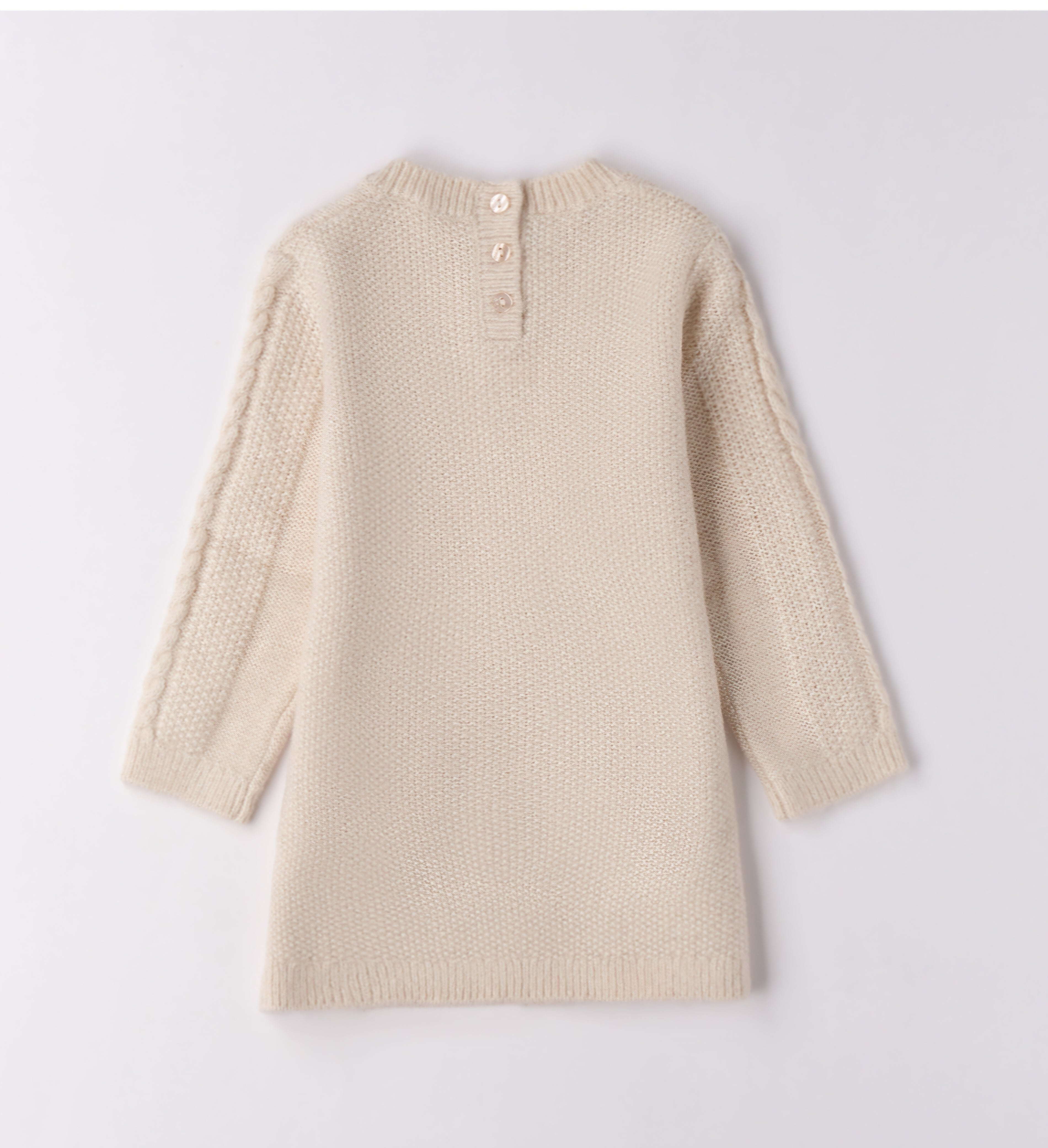 Vestito con trecce laminato ido