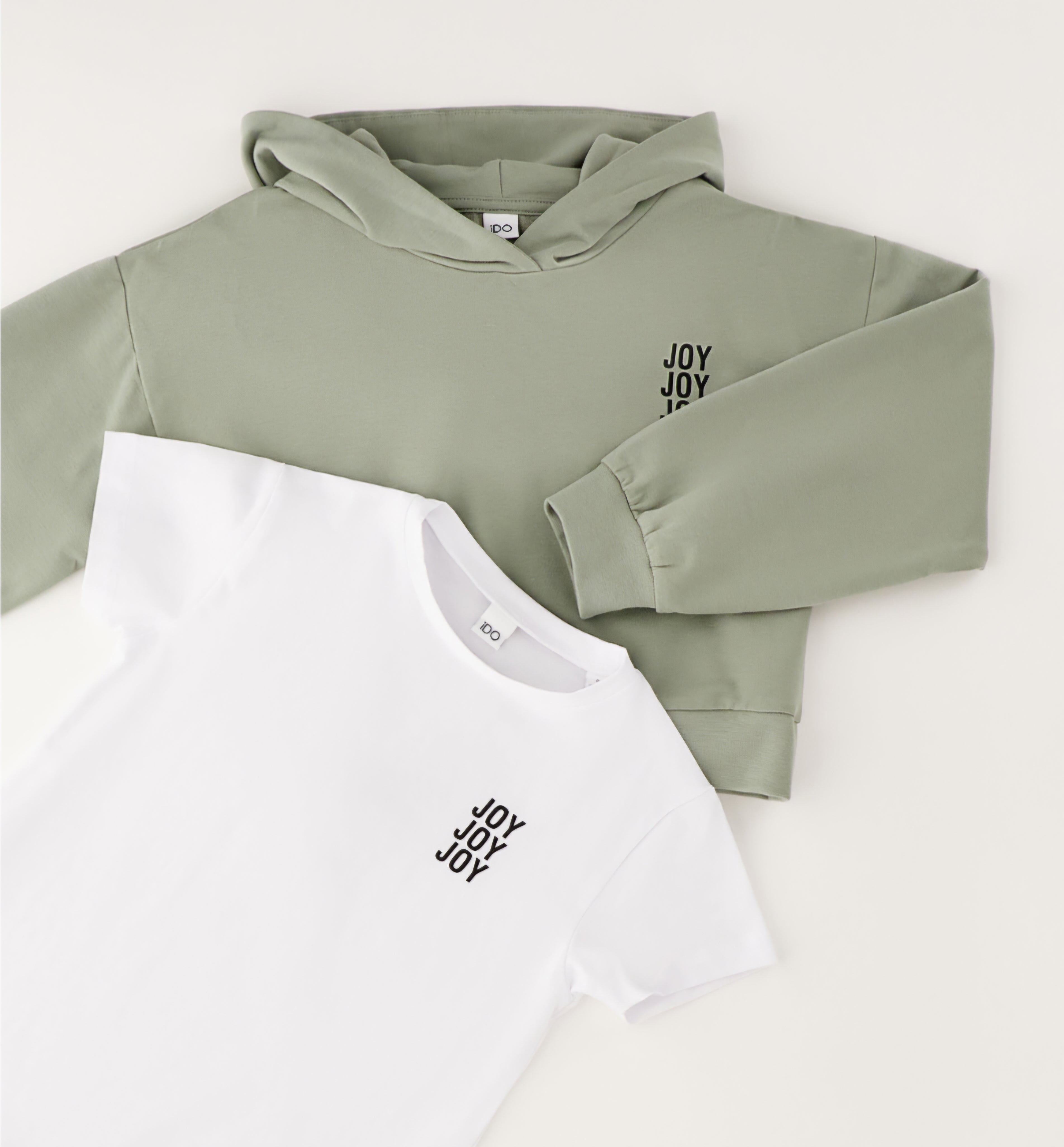 Completo tshirt+ felpa ragazza ido