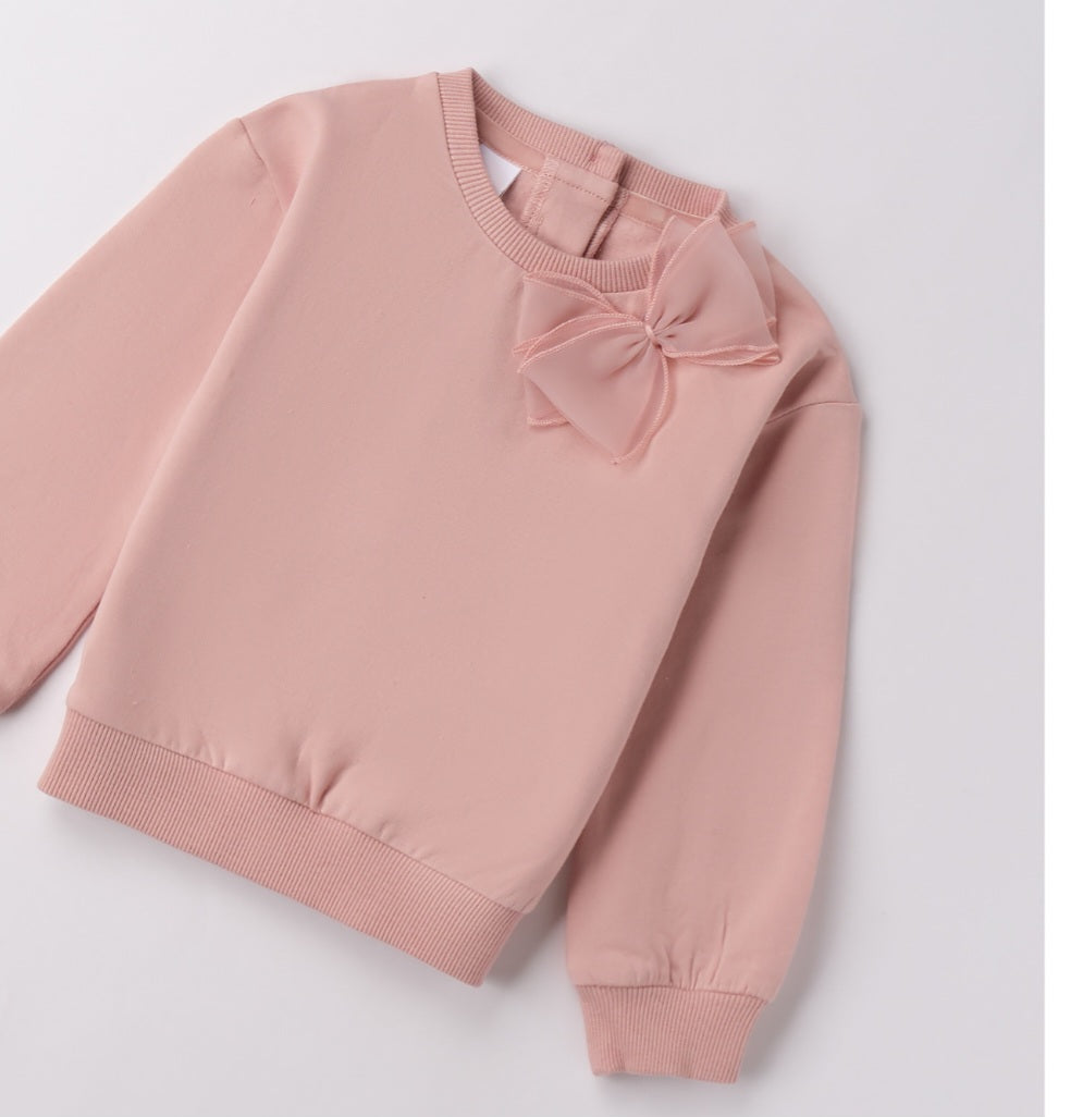 Felpa ido con fiocco