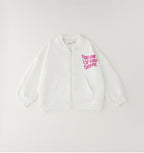 Felpina in cotone con zip ido