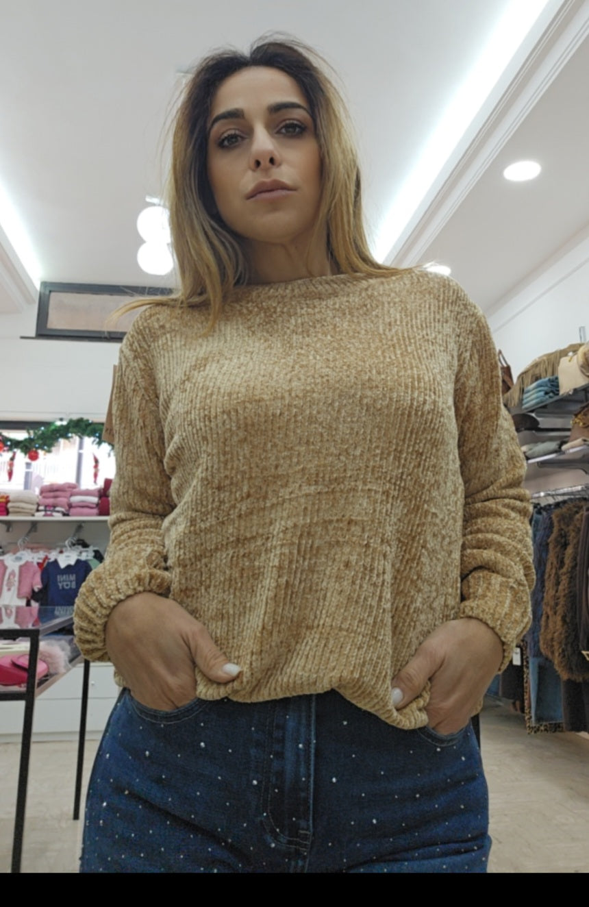 Maglioncino ciniglia