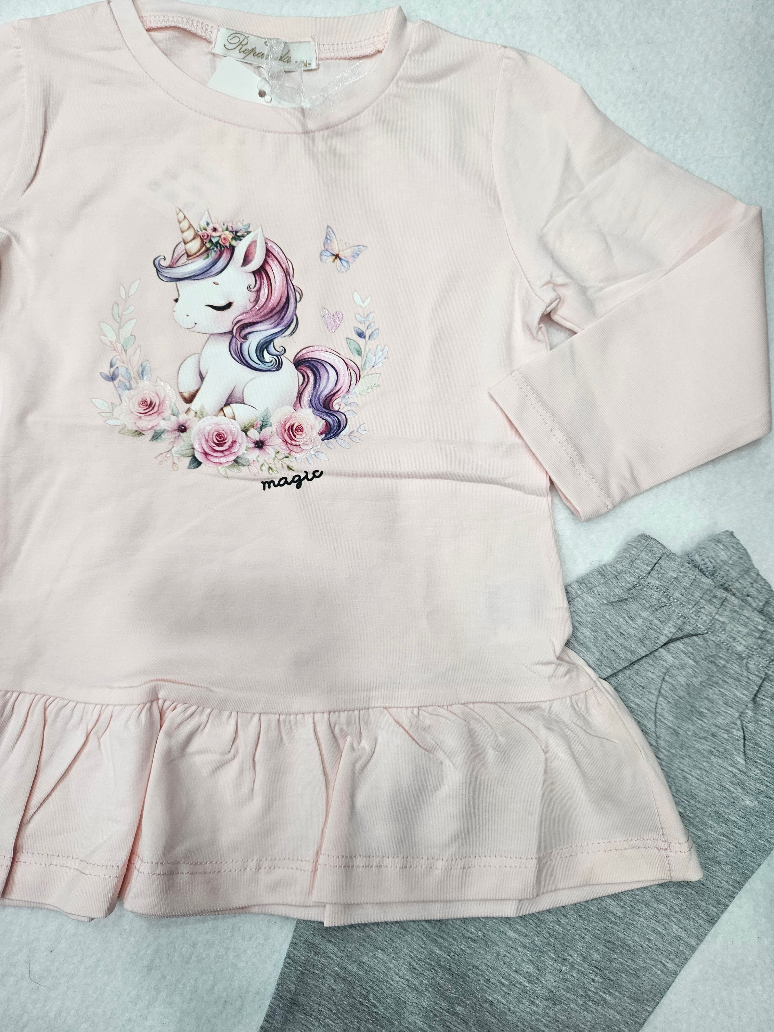 Completo unicorno neonata