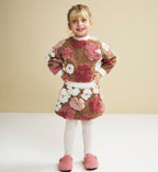 Gonna applicazioni floreali ido