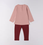 Completo idoo leggins e maxi tshirt