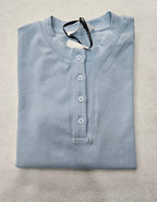 Tshirt lumina con bottoni